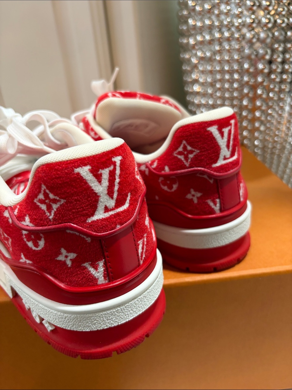 ❤️ Used LV Trainer sneaker size 0.70